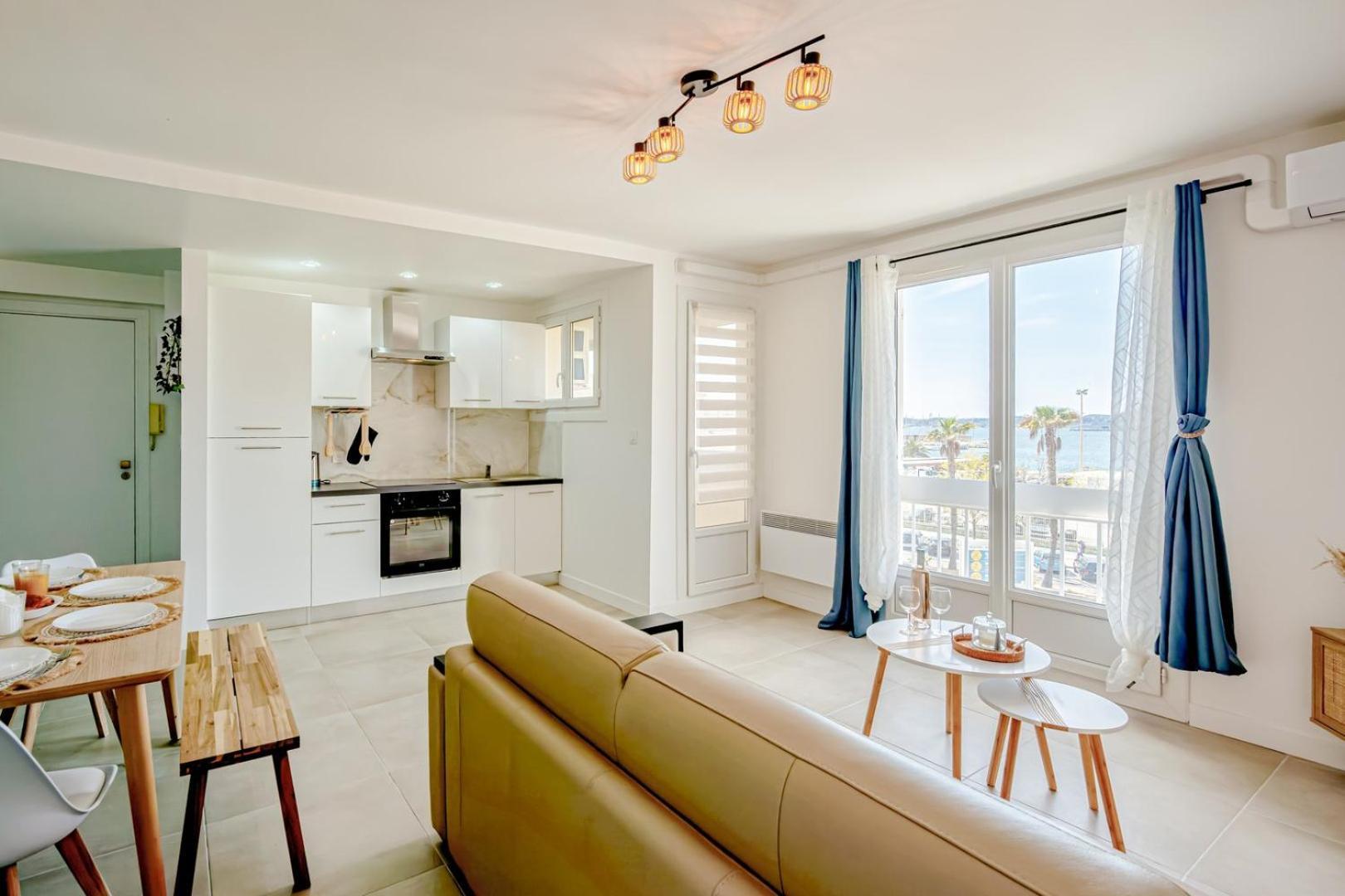 Air-Conditioned Apartment - Sea View Port Toulon Exteriér fotografie